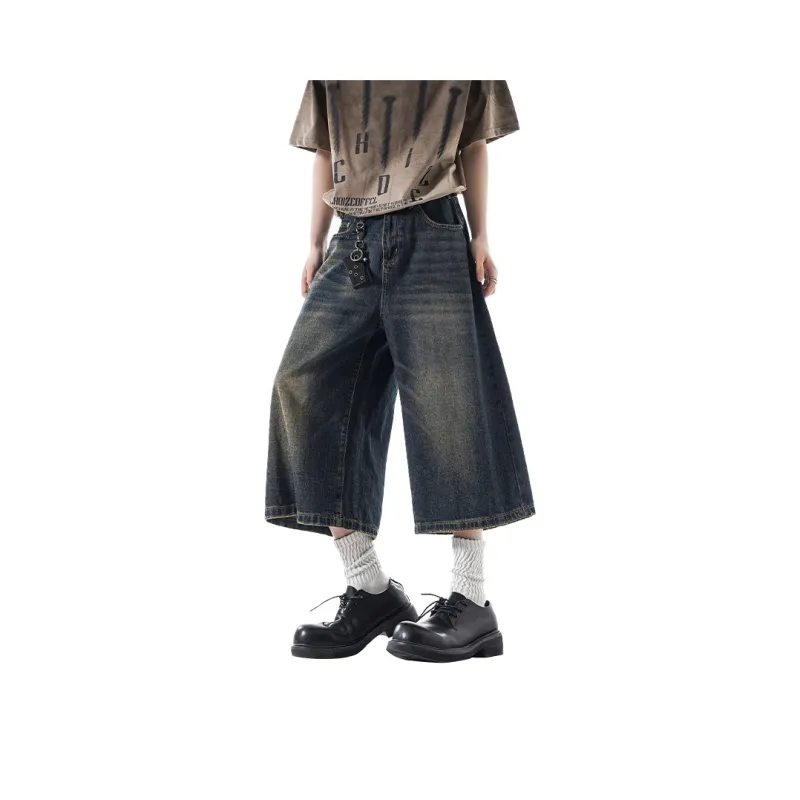 EMINU Denim Shorts Unisex-14