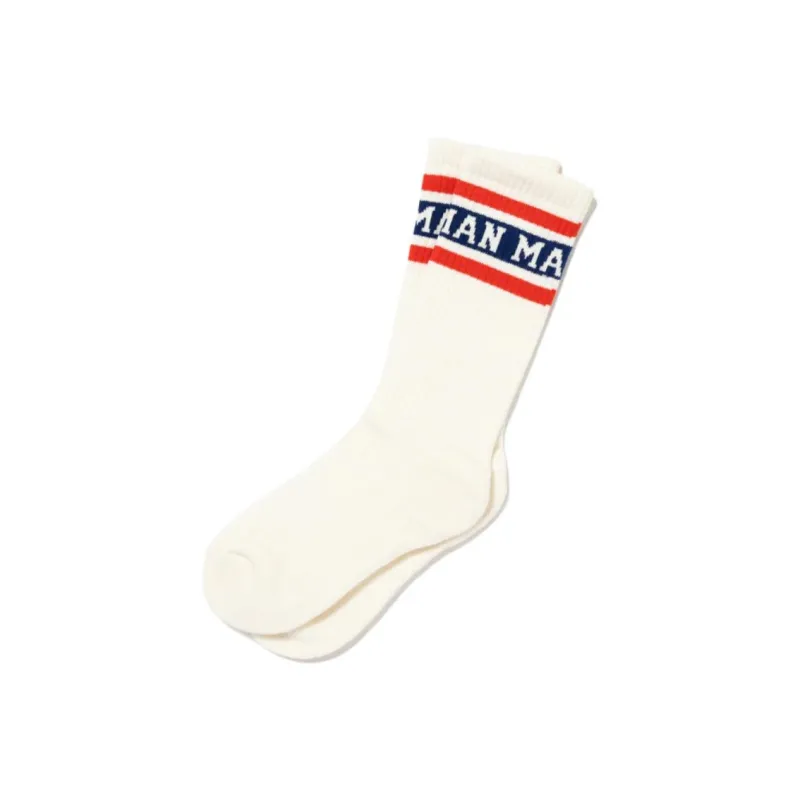 HUMAN MADE Unisex Mid Calf Socks-2