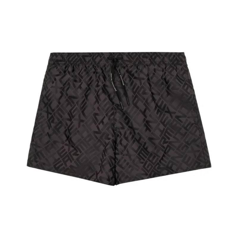 ARMANI EXCHANGEAE SS25 Beach Shorts Men's Black-0