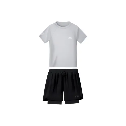 LiNing Men'swimwear Men's Light Gray