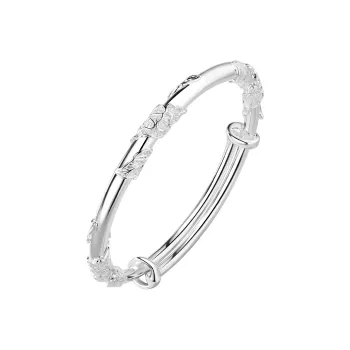 Silver Place 999 Fine Silver Sterling Silver Bracelets Women's