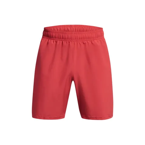 Under Armour Casual Shorts Men's Orange Red