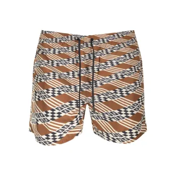 FENDI SS24 Swimming Shorts Men's Brown