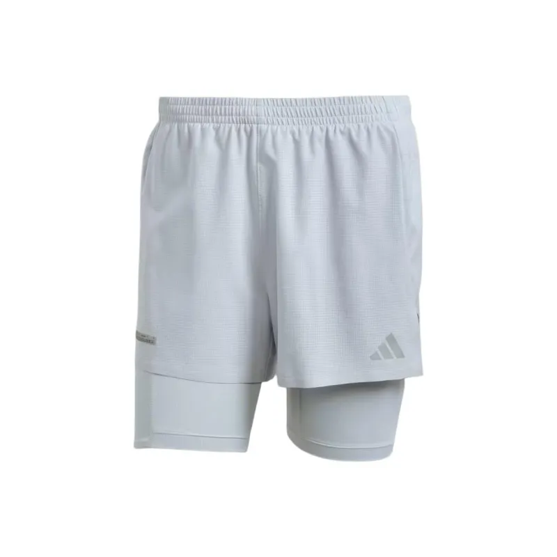Adidas Ultimatea 2-In-1 Shorts Casual Shorts Men's Light Blue-0