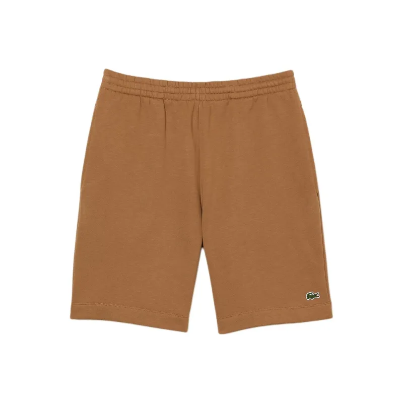LACOSTE Logo embroidered Jersey Shorts-0