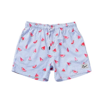 GAILANG Beach Shorts Men's Blue Stripes