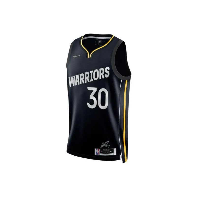 Nike Nba Golden State Warriors Icon Edition Stephen Curry Swingman Jersey-0