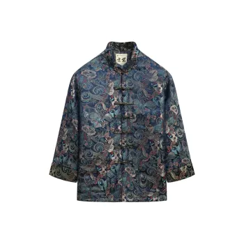 XUANSHENG Puffer Jacket Men's Navy Blue