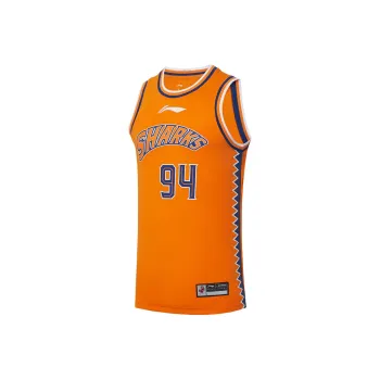 LiNing CBA Collection Professional Basketball Collection Basketball Jerseys Men's Sun Orange