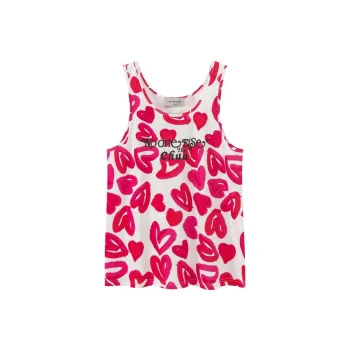 NO ONE ELSE Tank Tops Women's White