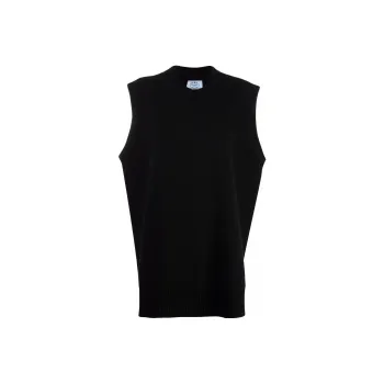 PRADA Rib-Knit Sleeveless Jumper
