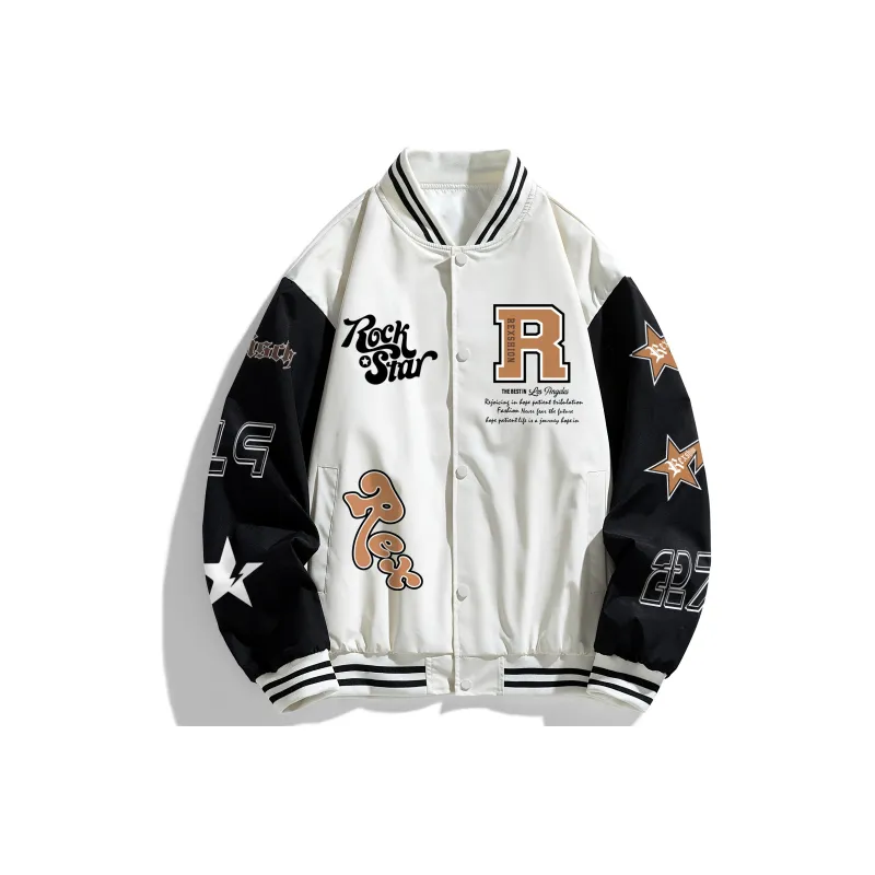 REXSHION Baseball Jacket Unisex-3