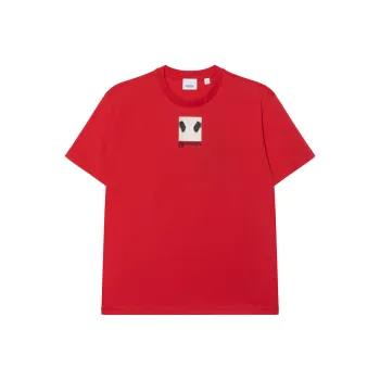 Burberry T Shirts Women's Red