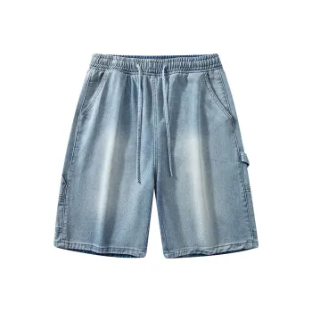 ORMY Denim Shorts Unisex Light Blue