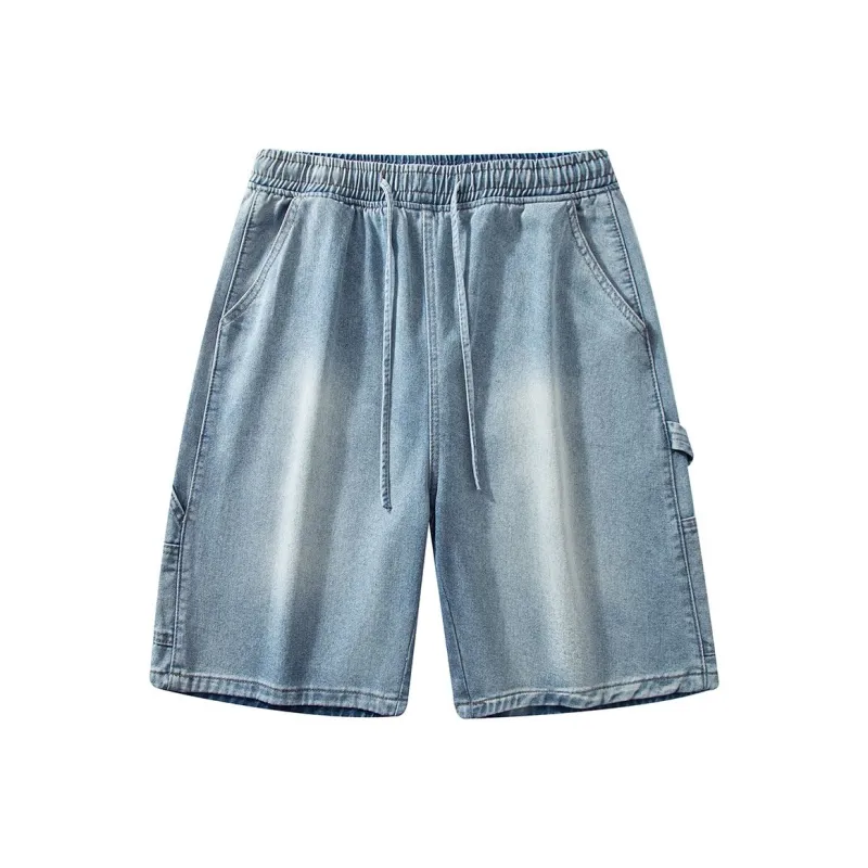 ORMY Denim Shorts Unisex Light Blue-0