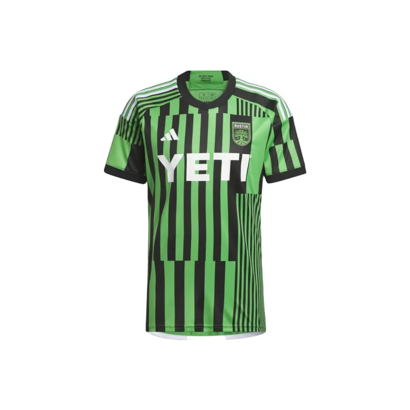 Adidas Free Shipping With AdiClub Austin Fc 23/24 Home Authentic Jersey-0
