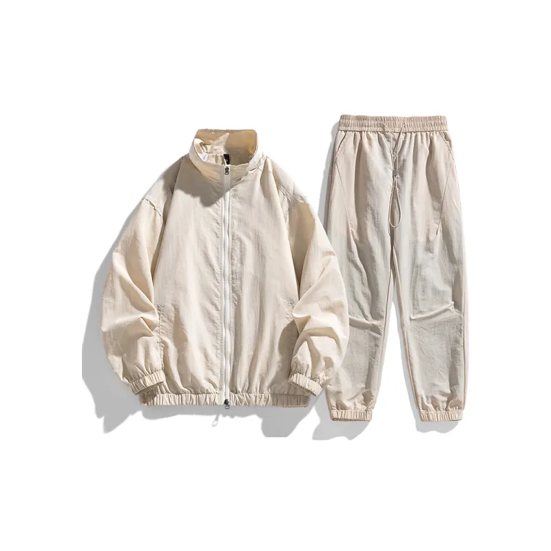 GOOSELIAR Coat, Shorts, Pants Three Piece Set Unisex-109