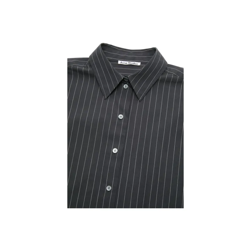 Acne Studios Jacquard Pinstripe Shirt-4