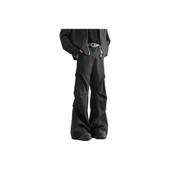 NEVER RULE Casual Pants Unisex Black