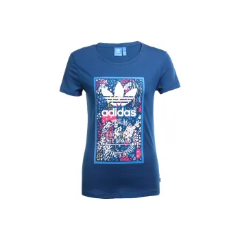 Adidas Originals T Shirt Women's Blue