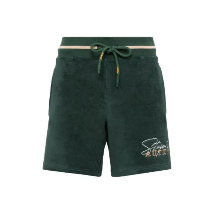 AUTRY Staple Logo Shorts Casual Shorts Men's Green-0