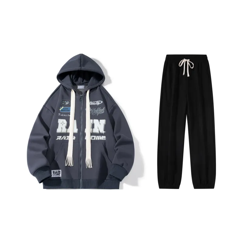 RAINCOME Straight Set Spring And Autumn Unisex-48