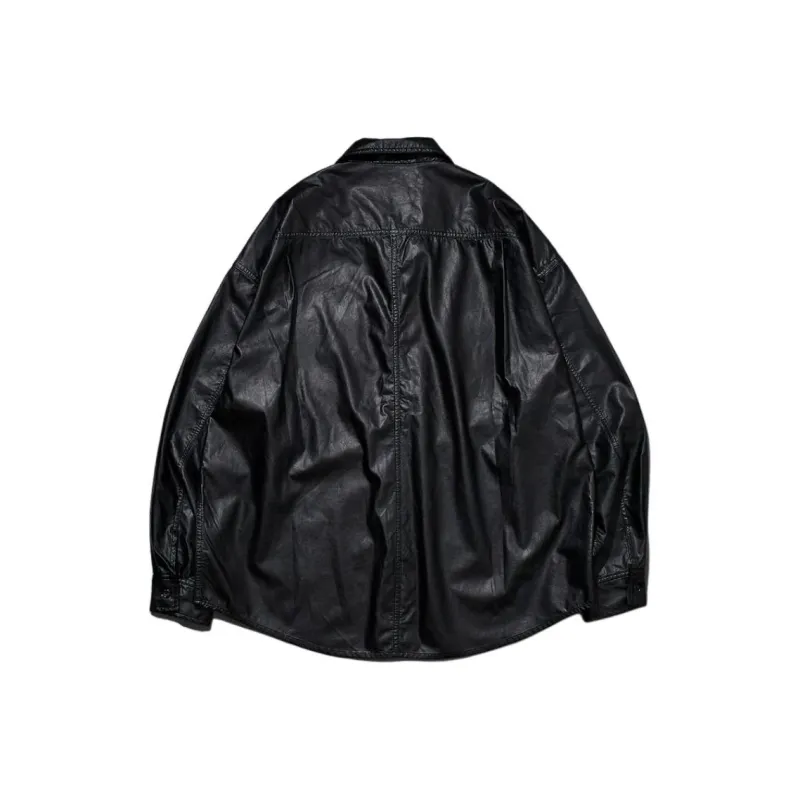 FREAK'S STORE Leather Jacket Men's Black-1