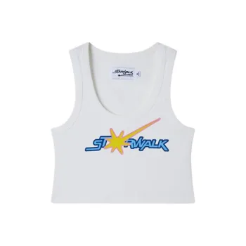 Starwalk Soldier Tank Tops Women's White
