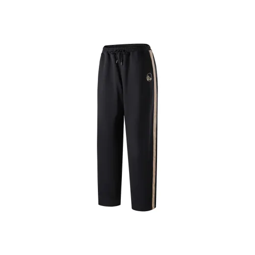 NBA Golden State Warriors Casual Pants Unisex Black