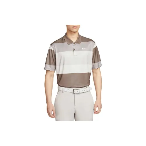 Nike Victory+Dri Fit Swoosh Polo Shirt Men's Brown