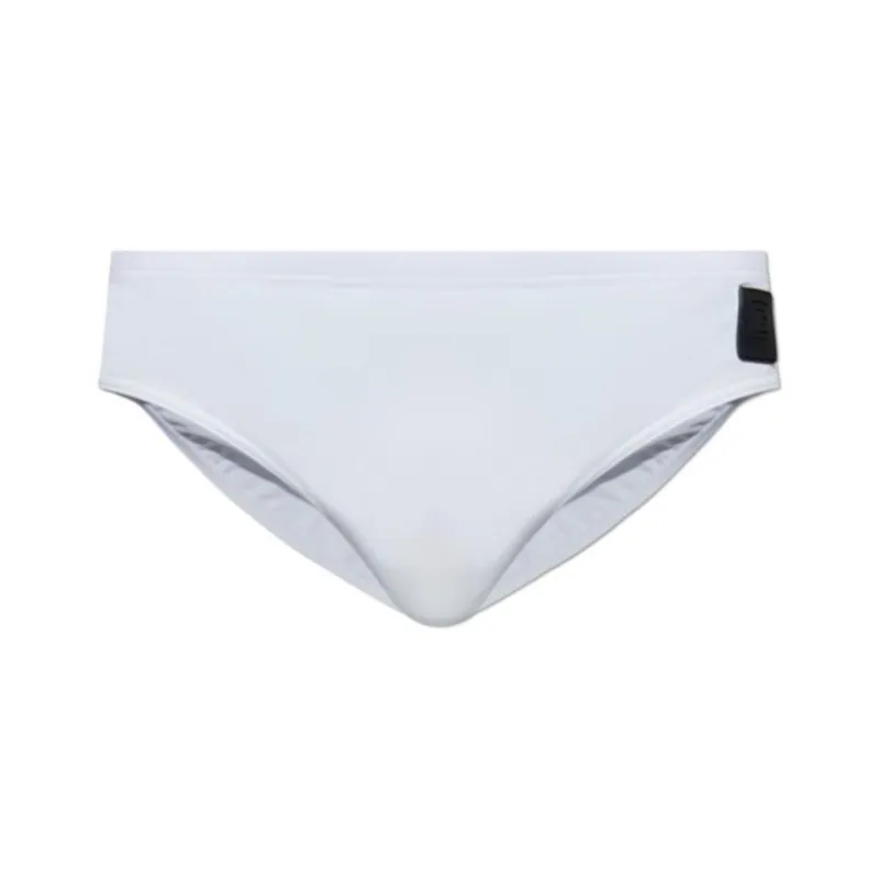 BALMAIN Swimming Shorts Men's White-0