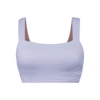 Lululemon Tank Tops Women's Light Blue Stripes