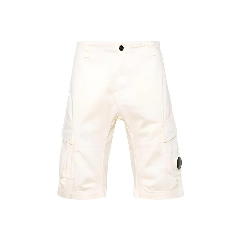 C.P.Company Stretch Sateen Cargo Shorts-0
