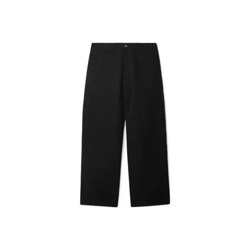 Burberry Mid-Rise Wide-Leg Chino Trousers