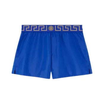 VERSACE Greca Border Swim Shorts