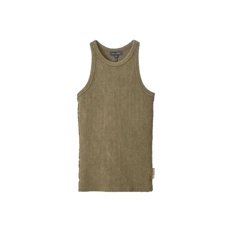 MARC JACOBS Grunge Ribbed Tank Top-0