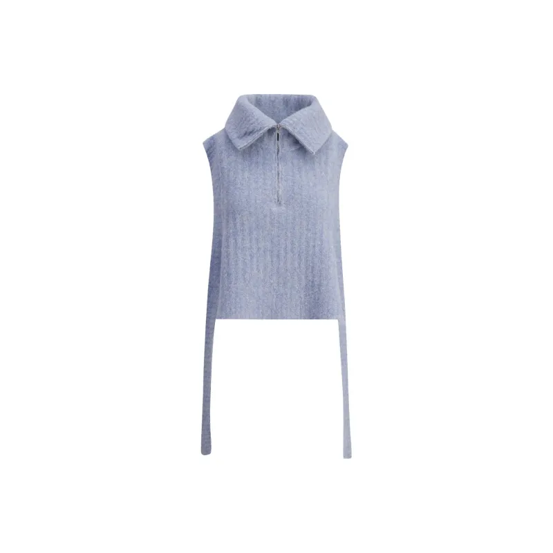 HOLZWEILER Tank Tops Women's Light Blue-0