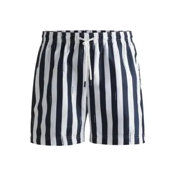 HUGO BOSS Striped Swim Shorts