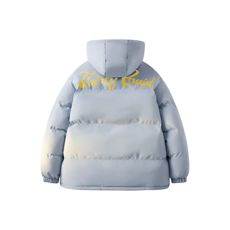 30BRAID Puffer Jacket Unisex Black-2