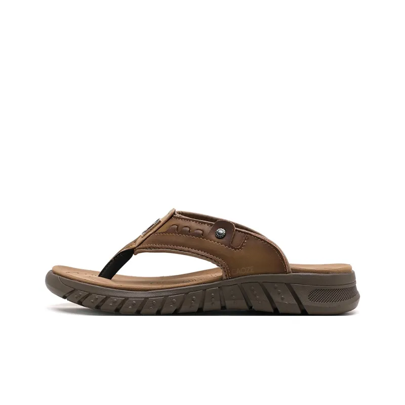 Shiozawa Stitching Quick Dry Flip Flops Men's-5