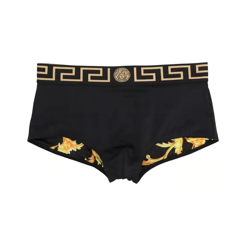 VERSACE Medusa Greca Band Swim Briefs-0