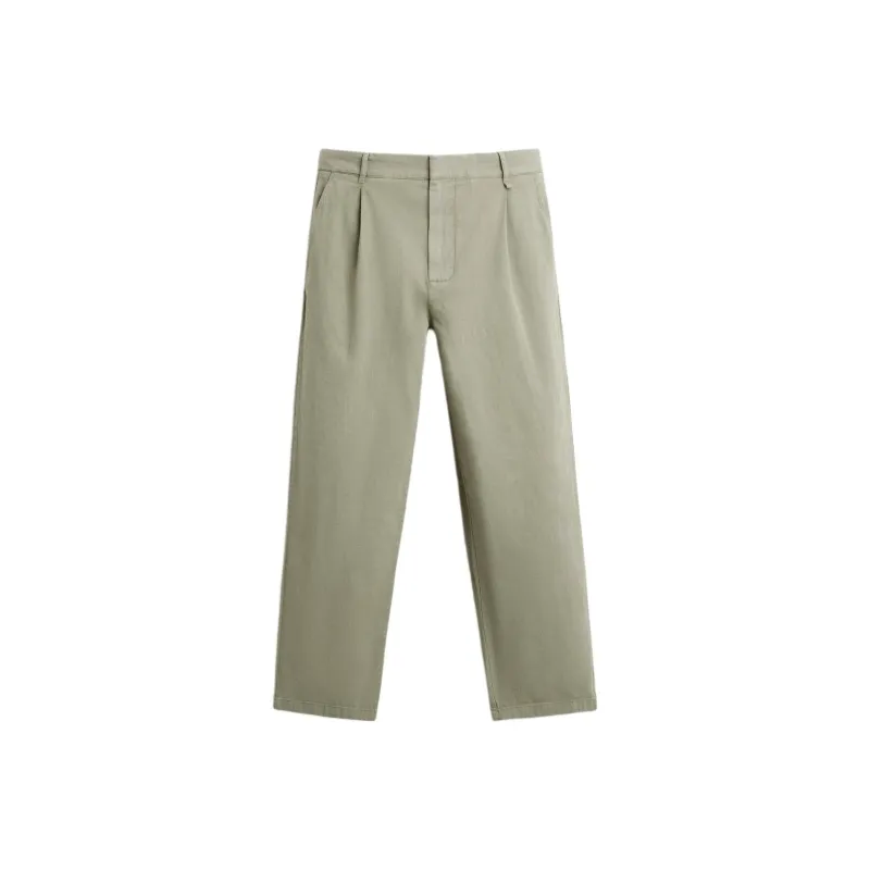 ZARA Casual Pants Men Green-0