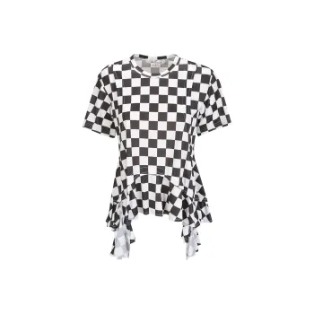 CDG Regular T Shirt Women's White/Black