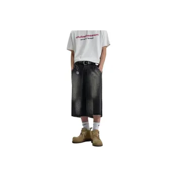 Universal Templates Denim Shorts Unisex Black