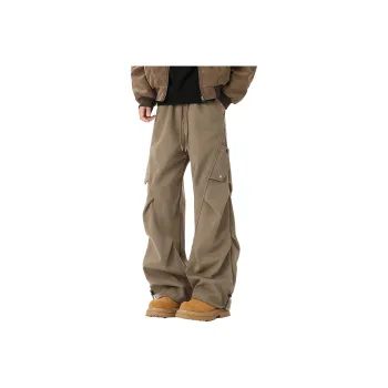 NOAHGIGI Casual Pants Unisex Khaki