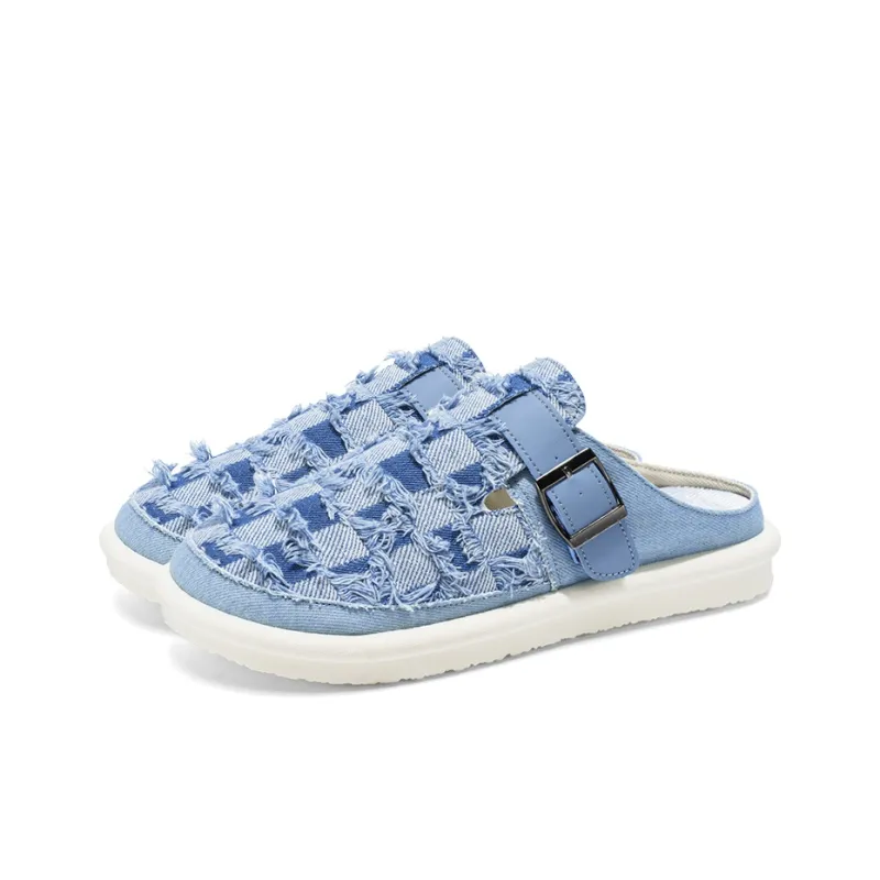 OUGLEMEN Closed Toe Slippers Men's-9
