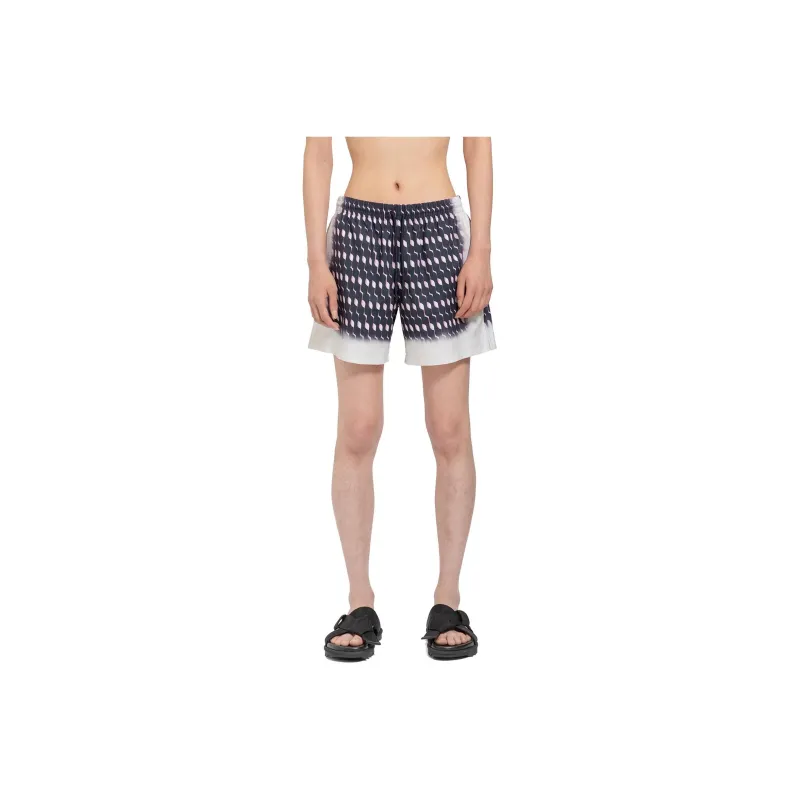 DRIES VAN NOTEN Graphic-Printed Drawstring Swim Sorts-0