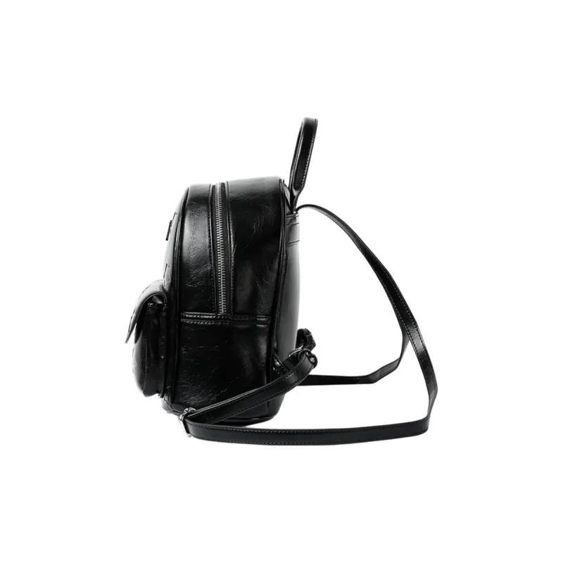 TUCANO PU Backpack Women's Midnight Black-2
