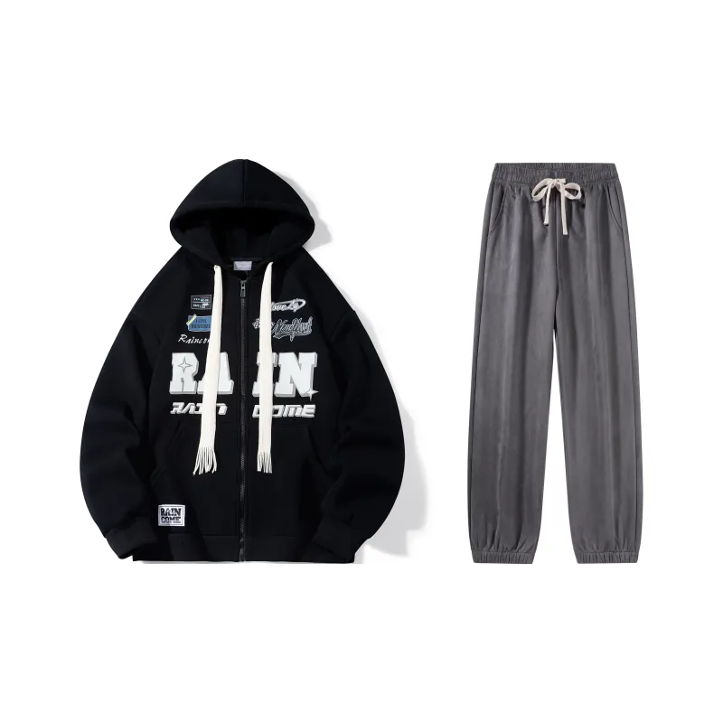 RAINCOME Straight Set Spring And Autumn Unisex-4