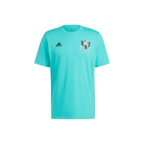 Adidas Messi Soccer Jerseys Men Half Mint Green